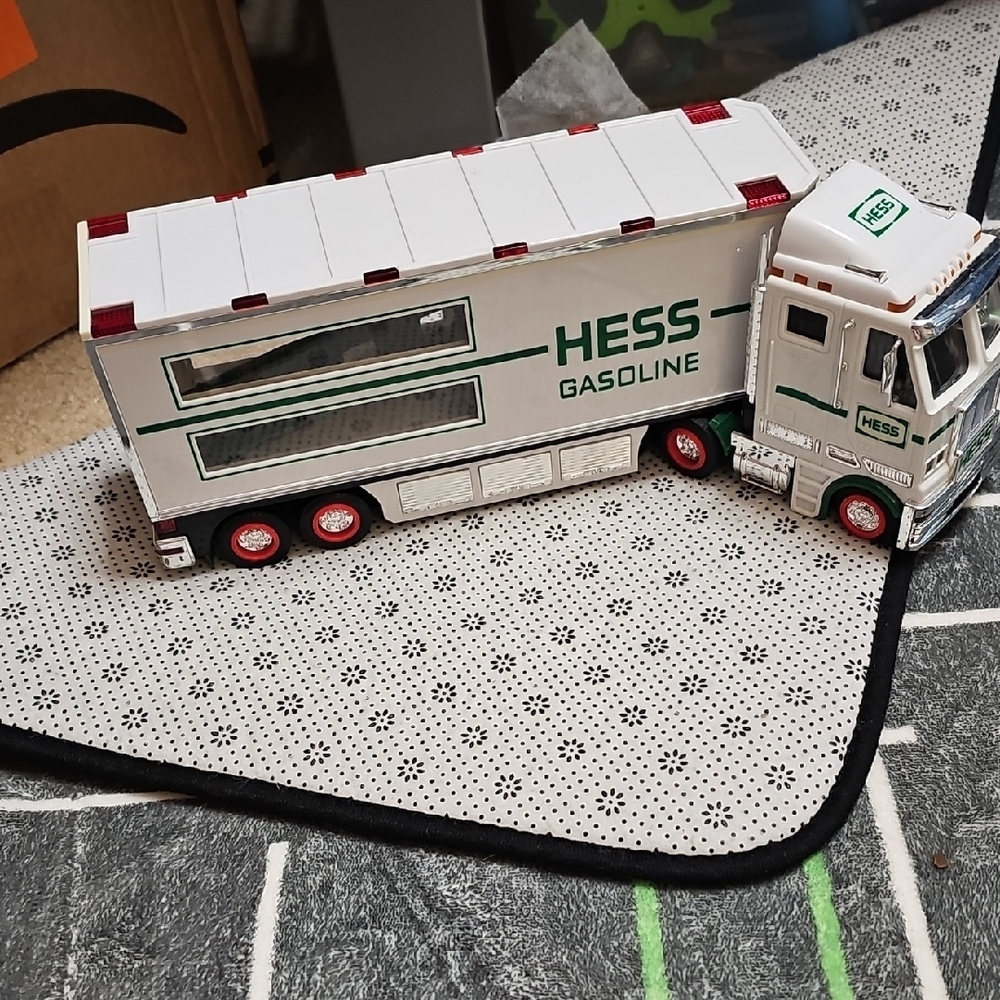 Gasoline Toy Truck - White and Red